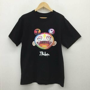 J Balvin M ジェイバルヴィン Tシャツ 半袖 TAKASHI MURAKAMI 村上隆 T Shirt 黒 / ブラック / 10095539