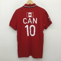 Polo by RALPH LAUREN M ポロバイラルフローレン ポロシャツ 半袖 ビッグポニー CANADA カナダ Polo Shirt 赤 / レッド / 10092852_画像2