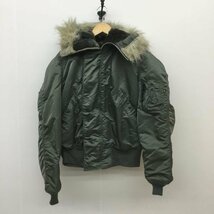 ALPHA L アルファ ジャケット、上着 フライトジャケット N-2B USA製 ミリタリー Jacket 緑 / グリーン / 10099789_画像1