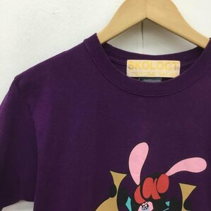 SKOLOCT M スコロクト Tシャツ 半袖 T Shirt 紫 / パープル / 10094146の画像2