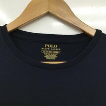 POLO RALPH LAUREN XS ポロラルフローレン Tシャツ 半袖 半袖カットソー Tシャツ 刺繍Tシャツ T Shirt 紺 / ネイビー / 10095612_画像5