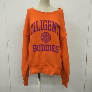 Rodeo Crowns FREE ロデオクラウンズ トレーナー 長袖 Sweat Sweatshirt 橙 / オレンジ / 10098541