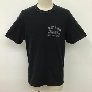 The Flat Head 42 ザ・フラットヘッド Tシャツ 半袖 T Shirt 黒 / ブラック / 10099751