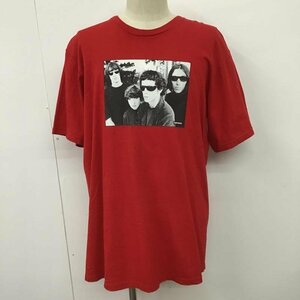 Supreme L シュプリーム Tシャツ 半袖 19AW The Velvet Underground Tee T Shirt 赤 / レッド / 10100145