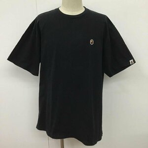A BATHING APE XXL アベイシングエイプ Tシャツ 半袖 T Shirt 黒 / ブラック / 10100417