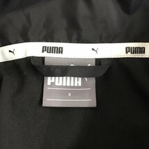PUMA S プーマ ジャケット、上着 ジャケット、ブレザー 853807-01 M REBEL コーチジャケット Jacket 黒 / ブラック / 10083830_画像8