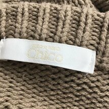 who's who Chico FREE フーズフーチコ ニット、セーター 長袖 Knit Sweater 茶 / ブラウン / 10084056_画像8