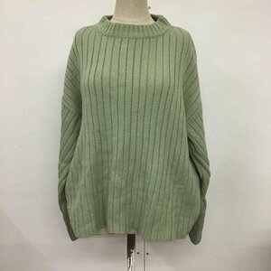 LOWRYS FARM FREE ローリーズ ファーム ニット、セーター 長袖 Knit Sweater 薄緑 / ライトグリーン / 10084276