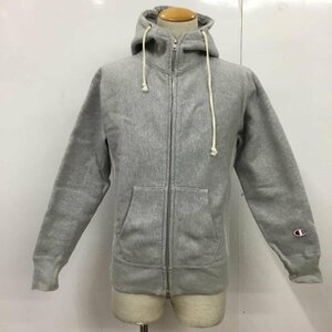 Champion S チャンピオン パーカー 長袖 C3-W125 WIND STOPPER Hooded Sweatshirt Hoodie 灰 / グレー / 10084442