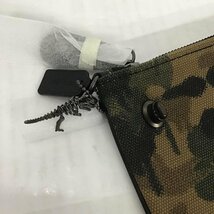 COACH 表記無し コーチ セカンドバッグ セカンドバッグ M1880-68251 レキシー クラッチバッグ ポーチ 恐竜 Clutch Bag 10083898_画像4