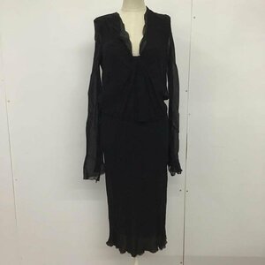 ALBERTOFERMANI 40 アルベルトフェルマーニ ワンピース ロングスカート One-Piece Long Skirt 黒 / ブラック / 10085096