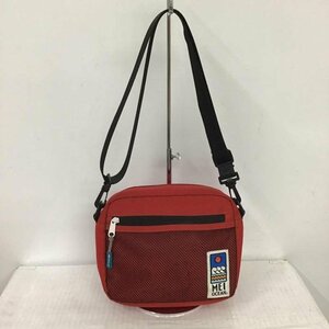 MEI 表記無し メイ ショルダーバッグ ショルダーバッグ Shoulder Bag 黒 / ブラック / X 赤 / レッド / 10086098