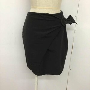 EMODA M エモダ スカート ミニスカート 042010850001 Wラップベルトスカート Skirt Mini Skirt Short Skirt 黒 / ブラック / 10086034