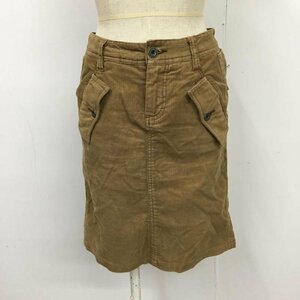 Polo Jeans Co. 0 ポロ ジーンズ スカート ひざ丈スカート Skirt Medium Skirt 茶 / ブラウン / 10087876