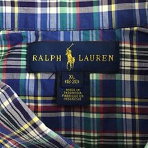 RALPHLAUREN XL ラルフローレン シャツ、ブラウス 長袖 ボタンダウンシャツ Shirt Blouse マルチカラー / マルチカラー / 10085649_画像7