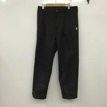 SEQUEL M シークエル パンツ チノパン TYPE-C ツータックパンツ Pants Trousers Chino Pants Chinos 黒 / ブラック / 10090651_画像1