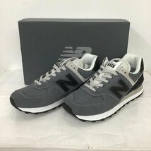 New Balance 24.5cm ニューバランス スニーカー スニーカー ML574OS2 24.5cm 箱有 Sneakers ダークグレー / ダークグレー / 10089773_画像1