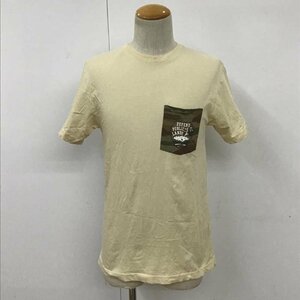 patagonia XS パタゴニア Tシャツ 半袖 38470 Defend Public Lands 胸ポケット T Shirt ベージュ / ベージュ / 10091032