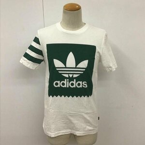 adidas M アディダス Tシャツ 半袖 EC4883 プリント T Shirt 白 / ホワイト / X 緑 / グリーン / 10091026