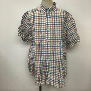 CHAPS XL チャップス シャツ、ブラウス 半袖 ボタンダウンシャツ Shirt Blouse マルチカラー / マルチカラー / 10089931