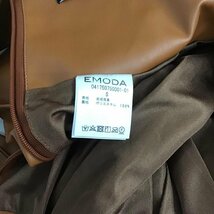 EMODA S エモダ パンツ ショートパンツ 041750750001-01 フェイクレザーハイウエストショートパンツ キャメル / キャメル / 10091413_画像8