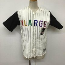 XLARGE S エクストララージ シャツ、ブラウス 半袖 01192302 ベースボールシャツ Shirt Blouse 10090599_画像1