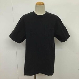 FAT inscription less efei tea T-shirt short sleeves F31310-CT22-AB PKTEE embroidery T Shirt black / black / 10089429