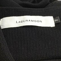 LAGUNAMOON FREE ラグナムーン カーディガン 七分袖 031732800001 Vネックニットブルゾン Cardigan 黒 / ブラック / 10097561_画像6