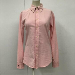 RUGBYRALPHLAUREN 2 ラグビーラルフローレン シャツ、ブラウス 長袖 ボタンダウンシャツ Shirt Blouse 桃 / ピンク / 10093385