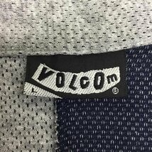 VOLCOM L ボルコム ポロシャツ 半袖 半袖カットソー 切替カットソー Polo Shirt 灰 / グレー / X 紺 / ネイビー / 10094735_画像8