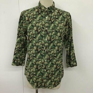 RAGEBLUE L レイジブルー シャツ、ブラウス 七分袖 RB020257SB ミリタリー Shirt Blouse 10094575