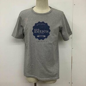 Denime M ドゥニーム Tシャツ 半袖 プリント クルーネック T Shirt 灰 / グレー / 10094144