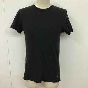 POLO RALPH LAUREN S ポロラルフローレン Tシャツ 半袖 半袖カットソー 無地Tシャツ 半袖Tシャツ T Shirt 黒 / ブラック / 10094270