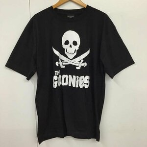 USED XL 古着 Tシャツ 半袖 movie music バンドTシャツ プリントT THE GOONIES スカル T Shirt 黒 / ブラック / 10091959