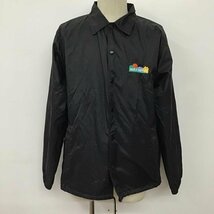 USED M 古着 ジャケット、上着 ジャンパー、ブルゾン コーチジャケット Jacket 黒 / ブラック / 10093102_画像1
