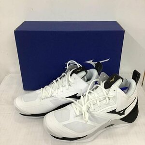 MIZUNO 26.5cm ミズノ スニーカー スニーカー V1GA211709 ウエーブモーメンタム 2 MID バレーボール 26.5cm 箱有 Sneakers 10092651