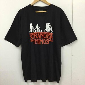 USED XL 古着 Tシャツ 半袖 movie music バンドTシャツ プリントT ストレンジャー・シングス Stranger Things T Shirt 10092777