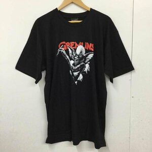 USED XL 古着 Tシャツ 半袖 movie music バンドTシャツ プリントT GREMLINS グレムリン 映画 T Shirt 黒 / ブラック / 10092688