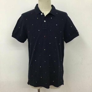 TOMMY HILFIGER M トミーヒルフィガー ポロシャツ 半袖 4500218850 Polo Shirt 紺 / ネイビー / 10093793