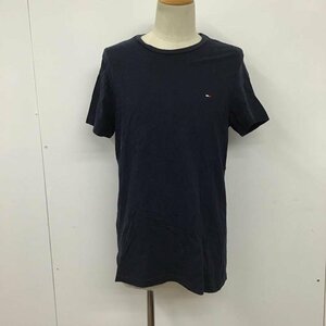 TOMMY HILFIGER S トミーヒルフィガー Tシャツ 半袖 クルーネック T Shirt 紺 / ネイビー / 10094766