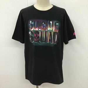 USED L 古着 Tシャツ 半袖 SUICIDE SQUAD DCコミックス 映画 T Shirt 黒 / ブラック / 10099849