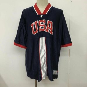 Champion L チャンピオン カットソー 半袖 Cut and Sewn 白 / ホワイト / X 赤 / レッド / X 紺 / ネイビー / 10099977