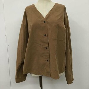 LEPSIM FREE レプシィム シャツ、ブラウス 長袖 LP060399AD 長袖ブラウス ノーカラーシャツ 長袖シャツ Shirt Blouse 10101466