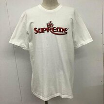 Supreme M シュプリーム Tシャツ 半袖 23SS Crown Tee T Shirt 白 / ホワイト / 10100147_画像1
