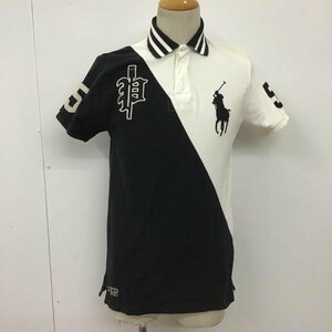 RALPHLAUREN S ラルフローレン ポロシャツ 半袖 Polo Shirt 白 / ホワイト / X 黒 / ブラック / 10099234