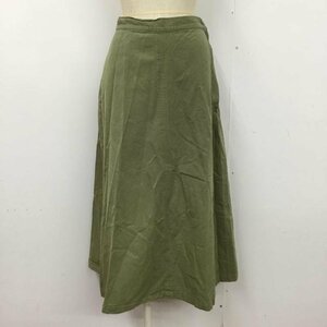 studio CLIP M スタディオクリップ スカート ロングスカート FL215007-2 フレアスカート Skirt Long Skirt カーキ / カーキ / 10099918