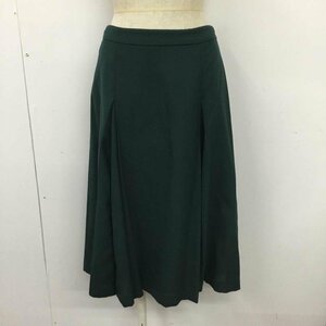 NATURAL BEAUTY BASIC L ナチュラルビューティベーシック スカート ひざ丈スカート Skirt Medium Skirt 緑 / グリーン / 10101774