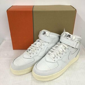 NIKE 28.0cm ナイキ スニーカー スニーカー DZ4866-121 WMNS AIR FORCE 1 07 MID LX 28cm 箱有 Sneakers 白 / ホワイト / 10096932