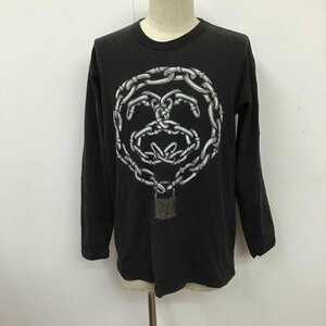 STUSSY L ステューシー Tシャツ 長袖 T Shirt 黒 / ブラック / 10096875