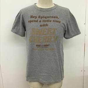 FLATHEAD 38 フラットヘッド Tシャツ 半袖 半袖カットソー プリントTシャツ クルーネックカットソー T Shirt 灰 / グレー / 10097869